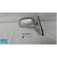MITSUBISHI LANCER CE - 6/1996 to 8/2003 - 4DR SEDAN - LEFT SIDE MIRROR WITH BACKING PLATE - E13 015004 - (SECOND-HAND)