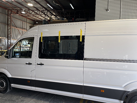 Custom Van Sliding Window Installation Brisbane