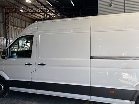 Van Cargo Sliding Glass Window Installation