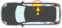 Right Rear Door location for suitable for TOYOTA LANDCRUISER 80 SERIES - 3/1990 to 1/1998 - 5DR WAGON - DRIVERS - RIGHT SIDE REAR DOOR GLASS