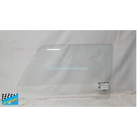 MAZDA T3500 W023 - 6/1983 TO 6/1989 - 2DR/4DR TRUCK - PASSENGERS - LEFT SIDE FRONT DOOR GLASS - WITHOUT VENT - CLEAR