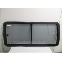 RENAULT MASTER X70 - 9/2004 to 3/2011 - MWB VAN - LEFT SIDE REAR SLIDING WINDOW GLASS (SINGLE SLIDER)
