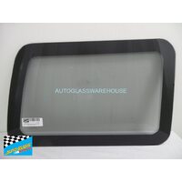suitable for TOYOTA TOWNACE KR40 SBV - 1/1997 TO 10/2004 - VAN - DRIVERS - RIGHT SIDE REAR FIXED BONDED WINDOW GLASS - GREY (745h X 475)