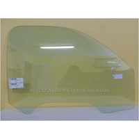 FORD COURIER PE/PG/PH - 1/1999 TO 11/2006 - UTILITY - DRIVERS - RIGHT SIDE FRONT DOOR GLASS - GREEN (790mm)