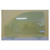 FORD COURIER PE/PG/PH - 1/1999 TO 11/2006 - UTILITY - PASSENGERS - LEFT SIDE FRONT DOOR GLASS - GREEN - (790mm)