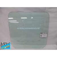 FORD COURIER PE/PG/PH - 1/1999 to 11/2006 - 4DR DUALCAB - DRIVERS - RIGHT SIDE REAR DOOR GLASS - GREEN
