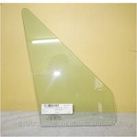 JEEP CHEROKEE JB - 4/1994 to 7/1997 - 4DR WAGON - DRIVERS - RIGHT SIDE FRONT QUARTER GLASS - NO HOLE - GREEN