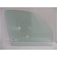 JEEP CHEROKEE KJ -  9/2001 TO 3/2006 - 4DR WAGON - RIGHT SIDE FRONT DOOR GLASS - GREEN