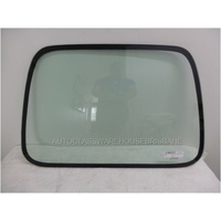 JEEP WRANGLER TJ - 11/1996 to 2/2007 - 2DR/4DR WAGON - RIGHT SIDE REAR CARGO GLASS - GREEN - 830w X 555h 