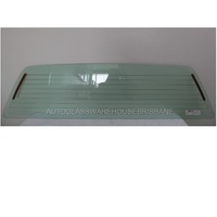 MITSUBISHI TRITON MK - 10/1996 to 5/2006 - UTE - REAR WINDSCREEN GLASS - GREEN - HEATED