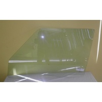 SUZUKI VITARA TD01 - 8/1991 to 3/1999 - 5DR WAGON - LEFT SIDE FRONT DOOR GLASS - GREEN