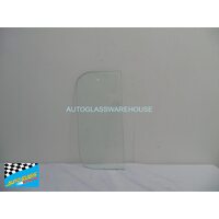 suitable for TOYOTA LANDCRUISER 40 SERIES - 1/1969 to 11/1984 - LWB 5DR WAGON - DRIVERS - RIGHT SIDE REAR QUARTER GLASS - CLEAR