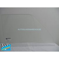 suitable for TOYOTA LANDCRUISER 60 SERIES - 8/1980 TO 5/1990 - WAGON - DRIVERS - RIGHT SIDE FRONT DOOR GLASS - FULL TYPE - CLEAR