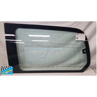 suitable for TOYOTA LANDCRUISER 100 SERIES - 4/1998 TO 10/2007 - 5DR WAGON - LEFT SIDE CARGO FLIPPER GLASS - ANTENNA - GLASS ONLY