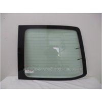 VOLKSWAGEN TRANSPORTER T5 - 8/2004 to 11/2015 - VAN - DRIVERS - RIGHT SIDE REAR BARN DOOR GLASS (LOW ROOF) - HEATED - GREEN