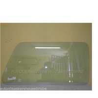 suitable for TOYOTA LITEACE KM30/YM35/KM36 - 8/1985 to 3/1992 - VAN - DRIVERS - RIGHT SIDE CARGO REAR GLASS (960w X 480h)