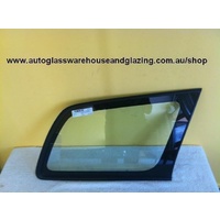 suitable for TOYOTA COROLLA ZZE122R - 12/2001 to 4/2007 - 4DR WAGON - DRIVERS - RIGHT SIDE CARGO GLASS - NOT ENCAPSULATED