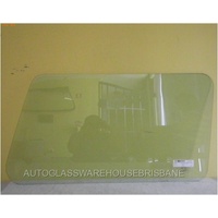 NISSAN PATROL MQ/GQ - 1980 TO 1997 - 5DR WAGON - DRIVERS - RIGHT SIDE REAR CARGO GLASS - ONE PIECE