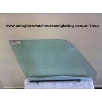 suitable for TOYOTA LANDCRUISER 60 SERIES - 8/1980 to 5/1990 - WAGON - DRIVERS - RIGHT SIDE FRONT DOOR GLASS - FULL (GLASS ONLY) 