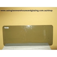 TOYOTA HIACE YH50 - 2/1983 to 10/1989 - VAN - LEFT SIDE SLIDING DOOR GLASS - 107CM X 45CM