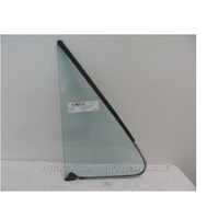 HOLDEN JACKAROO - 8/1981 TO 4/1992 - 2DR WAGON - DRIVER - RIGHT SIDE FRONT QUARTER GLASS - NO HOLE