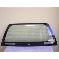 suitable for TOYOTA COROLLA AE95 -1/1988 to 6/1996 - 4DR WAGON - REAR WINDSCREEN GLASS 