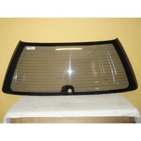 SUBARU LIBERTY 1ST GEN - 1/1989 to 1/1994 - 4DR WAGON - REAR WINDSCREEN GLASS - HEATED,WIPER HOLE