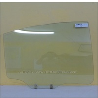 PROTON GEN 2 CM - 10/2004 to 12/2013 - 5DR HATCH - DRIVERS - RIGHT SIDE REAR DOOR GLASS (2 HOLES)
