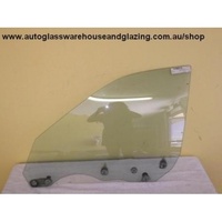 NISSAN SKYLINE HR32 - 1989 to 1993 - 4DR SEDAN HARDTOP - PASSENGERS - LEFT SIDE FRONT DOOR GLASS