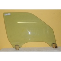 SUBARU LEONE L - 8/1984 to 12/1990 - 4DR SEDAN - DRIVERS - RIGHT SIDE FRONT DOOR GLASS - 780 X 450MM - GREEN