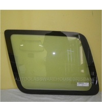 MITSUBISHI PAJERO iO QA - 3/1999 to 1/2003 - 3DR WAGON - PASSENGERS - LEFT SIDE REAR CARGO GLASS