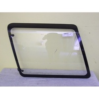 DAIHATSU FEROZA F300 - 10/1988 to 6/1998 - 3DR SUV - PASSENGERS - LEFT SIDE FLIPPER REAR GLASS