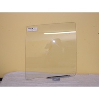 SUZUKI SWIFT MF - 10/1989 TO 12/1999 - 4DR SEDAN - PASSENGERS - LEFT SIDE REAR DOOR GLASS