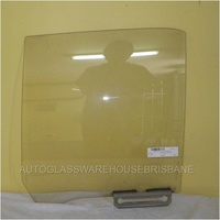 MAZDA 323 BG10 - 1/1990 TO 1/1995 - 4DR SEDAN - LEFT SIDE REAR DOOR GLASS