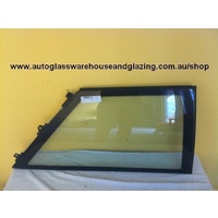 suitable for TOYOTA COROLLA EL30 IMPORT - 1/1986 to 1/1990 - 3DR HATCH - RIGHT SIDE REAR FLIPPER GLASS