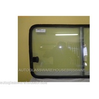 suitable for TOYOTA TOWNACE CR31 IMPORT - 1992 to 1996 - VAN - PASSENGERS - LEFT SIDE FRONT 1/2  SLIDING GLASS (495w X 487h)