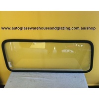 FORD ECONOVAN E2200 - 1979 MODEL - VAN - PASSENGER - LEFT SIDE REAR FIXED GLASS (1110 X 452)