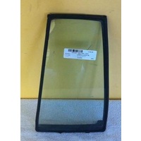 suitable for TOYOTA COROLLA AE95R - 1/1988 to 6/1996 - 4DR WAGON - LEFT SIDE REAR QUARTER GLASS