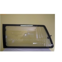 NISSAN LARGO C22 IMPORT - VAN 12/86>12/93 - LEFT SIDE REAR FLIPPER GLASS - (Pointed top front cnr)