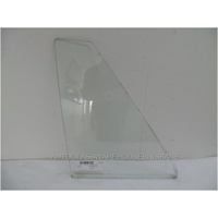 NISSAN BLUEBIRD 910 - 5/1981 to 1986 - 4DR SEDAN - PASSENGERS - LEFT SIDE REAR QUARTER GLASS