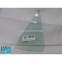 HONDA MDX - 3/2003 to 12/2006 - 5DR WAGON - DRIVERS - RIGHT SIDE REAR QUARTER GLASS (IN REAR DOOR) - GREEN