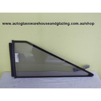 NISSAN GAZELLE S12 - 1/1984 TO 1989 - 3DR HATCH - LEFT SIDE FLIPPER REAR GLASS