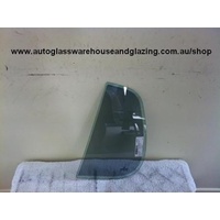 VOLKSWAGEN POLO - 10/1996 to 9/2000 - MK3 -(6N)- 5DR HATCH - PASSNGERS - LEFT SIDE REAR QUARTER GLASS