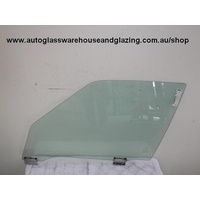 BMW 3 SERIES E30 - 5/1983 to 4/1991 - 4DR SEDAN - PASSENGER - LEFT SIDE FRONT DOOR GLASS