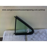 PEUGEOT 406 ST - 9/1996 to 8/2004 - 4DR SEDAN - PASSENGERS - LEFT SIDE REAR QUARTER GLASS