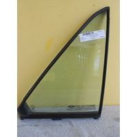 FORD CORSAIR UA - 10/1989 to 1/1992 - 4DR SEDAN - DRIVERS - RIGHT SIDE REAR QUARTER GLASS - GREEN