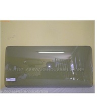 suitable for TOYOTA LITEACE KM30 - 8/1985 to 3/1992 - VAN - LEFT SIDE SLIDING REAR DOOR FIXED GLASS - 850 x 405