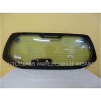 NISSAN PATHFINDER R51 - 7/2005 to 10/2013 - 4DR WAGON - REAR WINDSCREEN GLASS - 8 HOLES