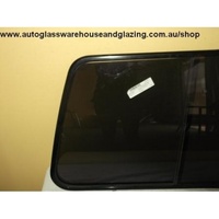 MITSUBISHI PAJERO NH/NJ/NK/NL - 5/1991 to 4/2000 - 2DR WAGON - DRIVERS - RIGHT SIDE REAR SLIDING GLASS (1/2 REAR)