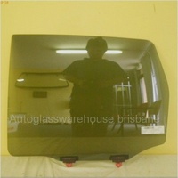 MITSUBISHI COLT RG - 11/2004 to 9/2011 - 5DR HATCH - PASSENGERS - LEFT SIDE REAR DOOR GLASS - PRIVACY TINT
